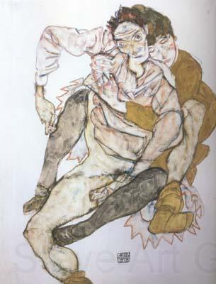 Egon Schiele Seated Couple (mk20)